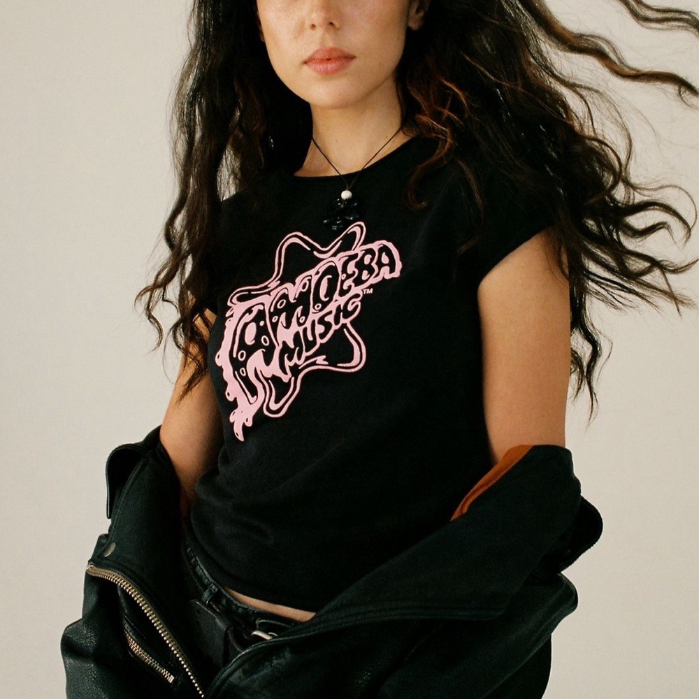 🎶 Free People Amoeba Records Tee size M